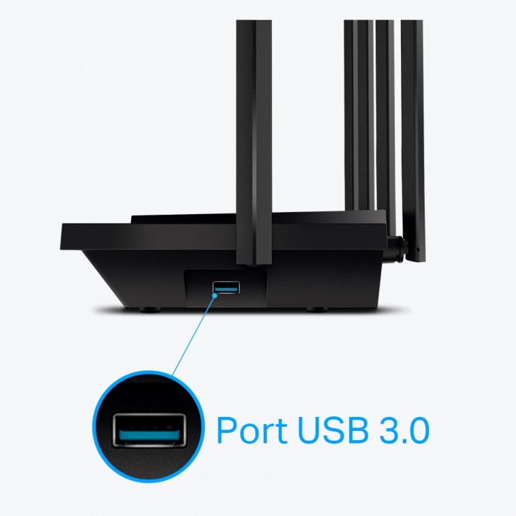 Imagine Router Gigabit Dual-Band AX5400 WI-Fi 6, TP-LINK ARCHER AX73